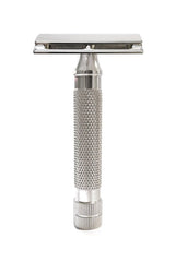 RazoRock Game Changer safety razor .68-P HD-handle RVS - Manandshaving - RazoRock