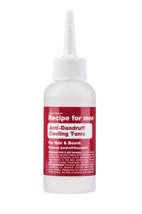 Recipe for Men anti roos Cooling Tonic 100ml - Manandshaving - Recipe for Men