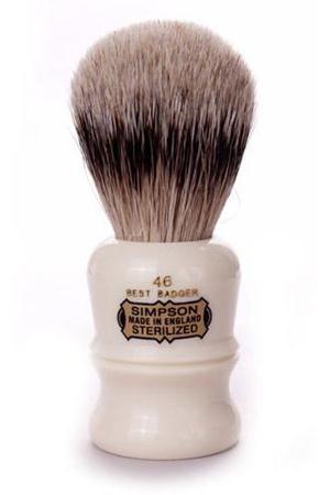 Simpson scheerkwast dassenhaar bestbadger The Berkeley - Manandshaving - Simpson