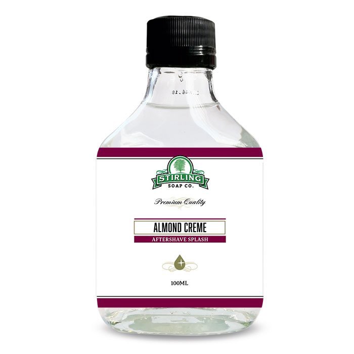 Stirling Soap Co. after shave Almond Creme 100ml - Manandshaving - Stirling Soap Co.