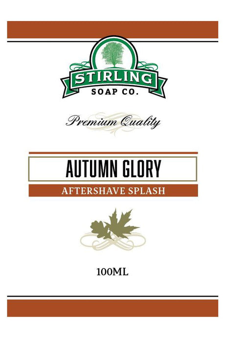 Stirling Soap Co. after shave Autumn Glory 100ml - Manandshaving - Stirling Soap Co.