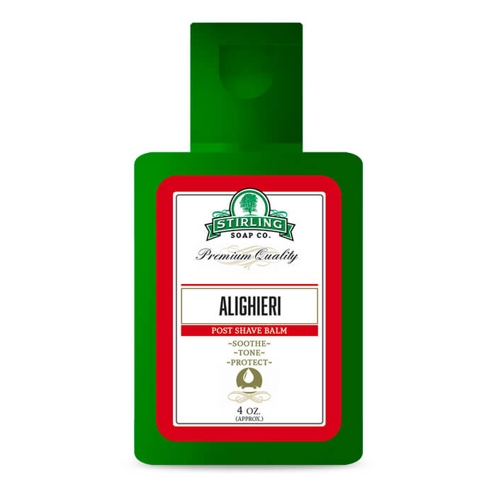 Stirling Soap Co. after shave balm Alighieri 118ml - Manandshaving - Stirling Soap Co.