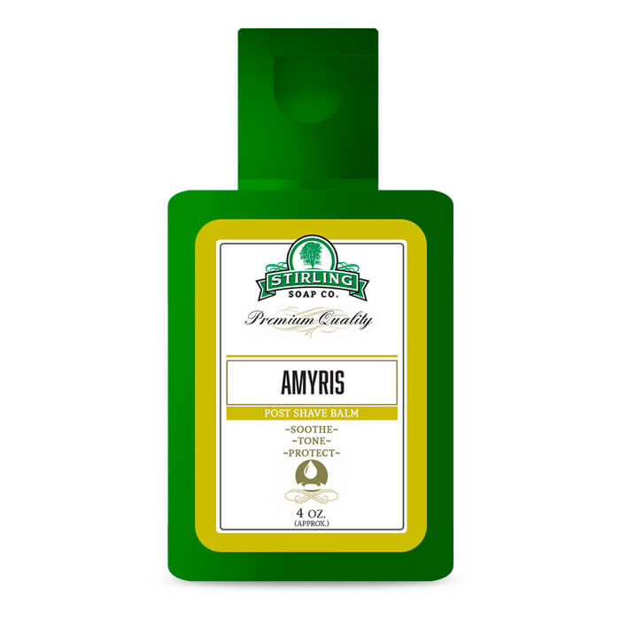 Stirling Soap Co. after shave balm Amyris 118ml - Manandshaving - Stirling Soap Co.