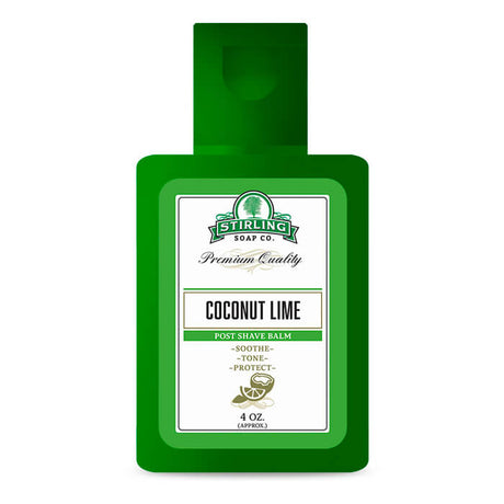 Stirling Soap Co. after shave balm Coconut Lime 118ml - Manandshaving - Stirling Soap Co.