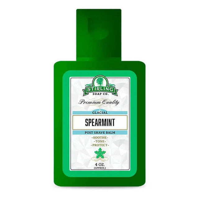 Stirling Soap Co. after shave balm Glacial Spearmint 118ml - Manandshaving - Stirling Soap Co.