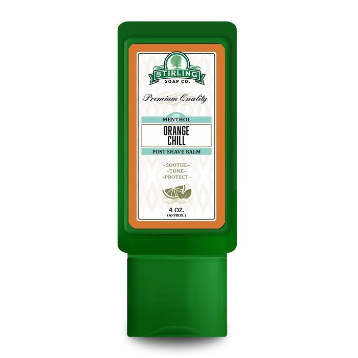 Stirling Soap Co. after shave balm Orange Chill 118ml - Manandshaving - Stirling Soap Co.