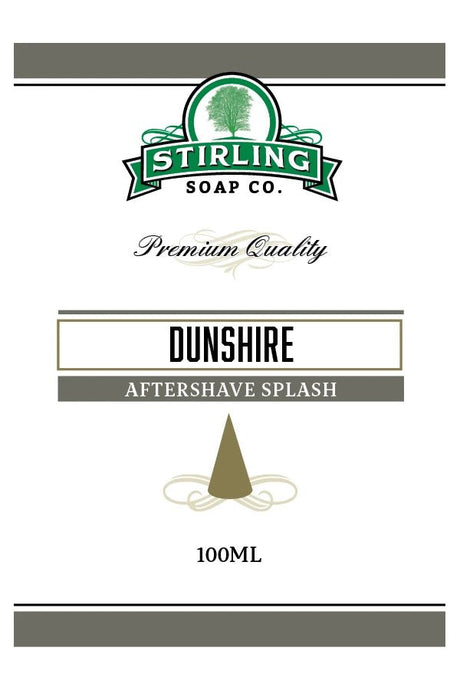 Stirling Soap Co. after shave Dunshire 100ml - Manandshaving - Stirling Soap Co.