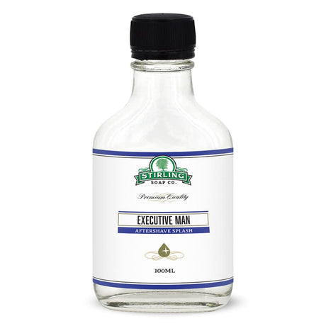 Stirling Soap Co. after shave Executive Man 100ml - Manandshaving - Stirling Soap Co.