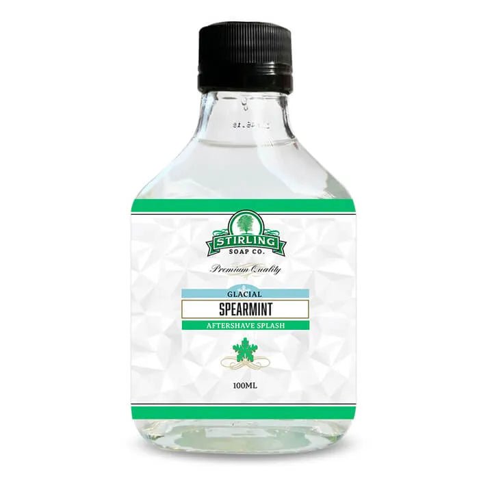 Stirling Soap Co. after shave Glacial Spearmint 100ml - Manandshaving - Stirling Soap Co.