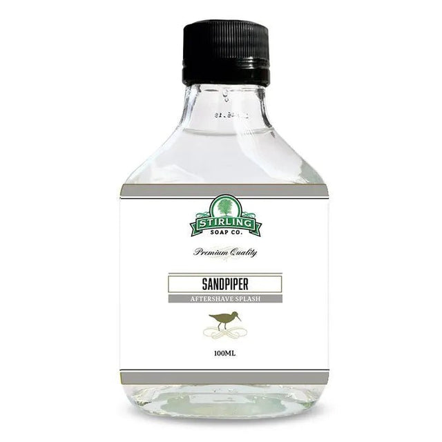 Stirling Soap Co. after shave Sandpiper 100ml - Manandshaving - Stirling Soap Co.