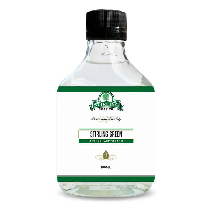 Stirling Soap Co. after shave Stirling Green 100ml - Manandshaving - Stirling Soap Co.