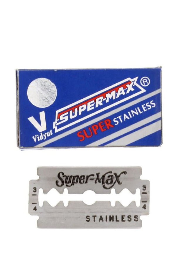 Supermax double edge razor blades 10 pieces - Double Edge razor blades ...