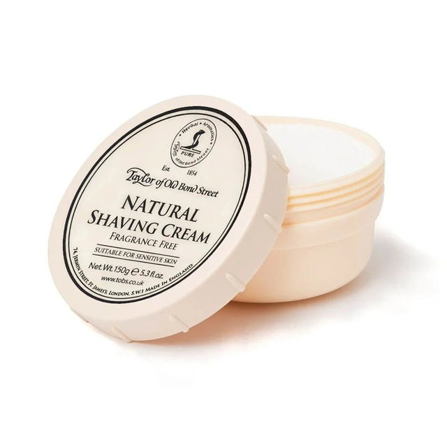 Taylor of Old Bond Str. scheercrème Natural 150gr - Manandshaving - Taylor of Old Bond Street