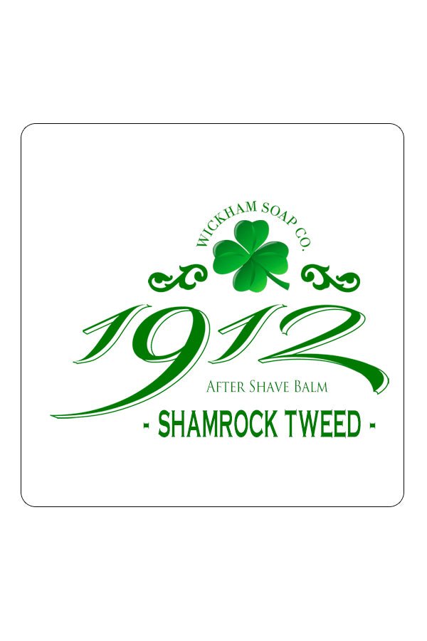 Wickham Soap Co. 1912 after shave balm Shamrock Tweed 50gr - Manandshaving - Wickham Soap Co.