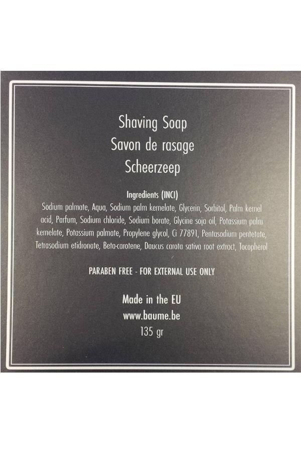 BAUME.BE scheerzeep navulling 125gr